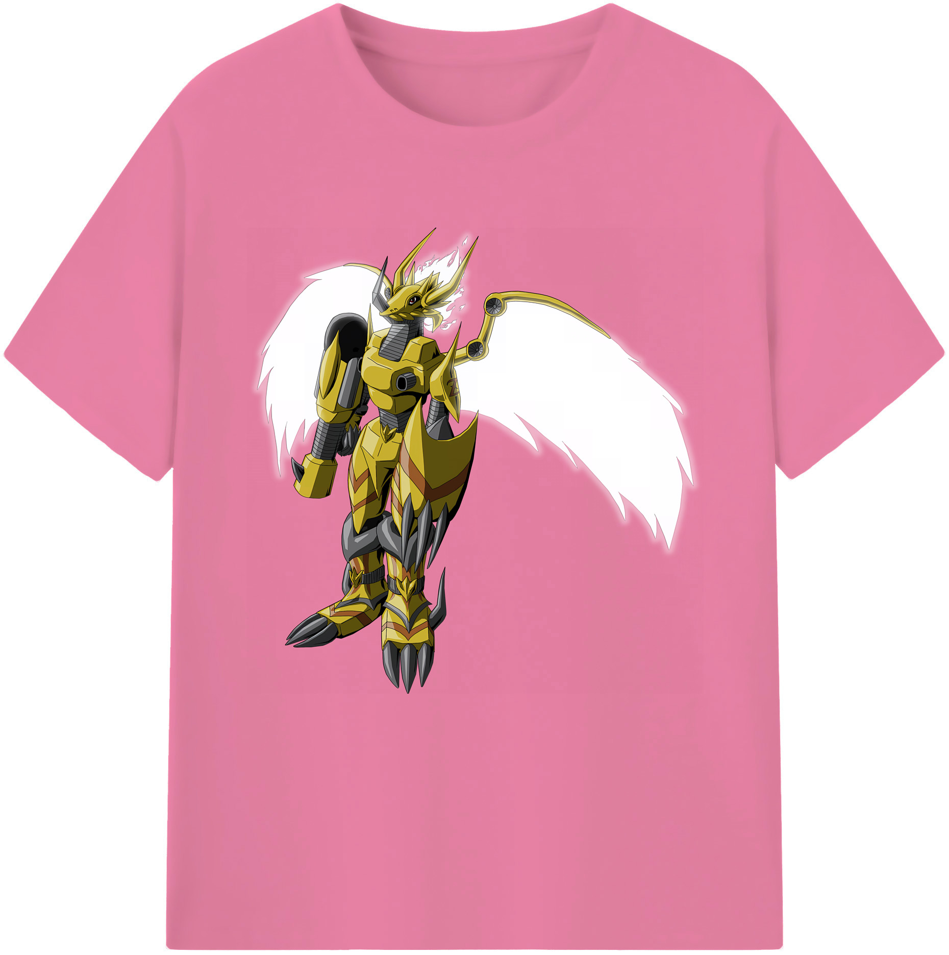 （画像用） Digimon デジタルモンスター/デジモン 綿100％半袖Tシャツ（フロントプリント）